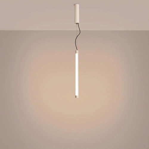 Lampa wisząca TRANG 50 beżowa LED regulowana nad wyspę