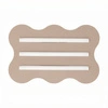 Plafon sufitowy KLOVER taupe nowoczesny metalowy do salonu LED