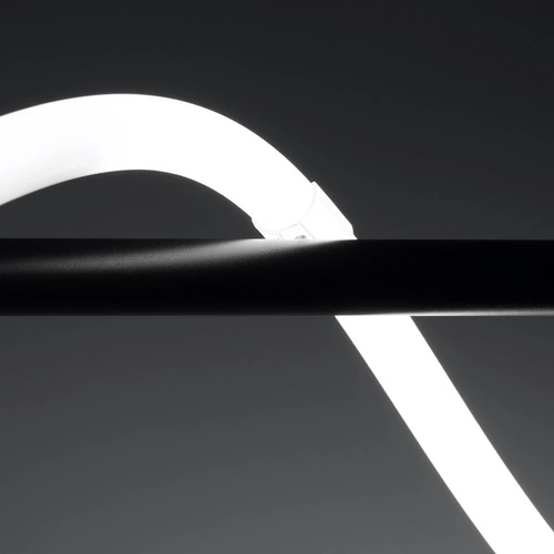 Lampa wisząca GALAKSE 148 czarna LED regulowana do salonu nowoczesna nad stół