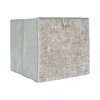 Pudełko materiałowe Emilia szary melanż 30x30 do regału i garderoby