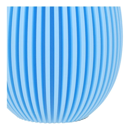 Intesi figurka wielkanocna Jajko z uszami duże niebieskie nowoczesna dekoracja na stół lub komodę