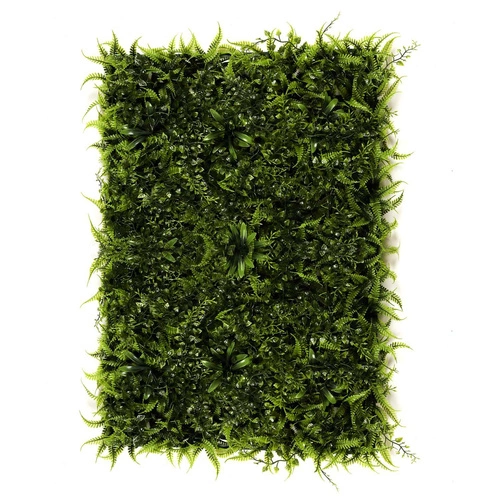 Dekoracja ścienna Greenery zielona ozdoba na ścianę do salonu nowoczesna 60x40 cm Intesi