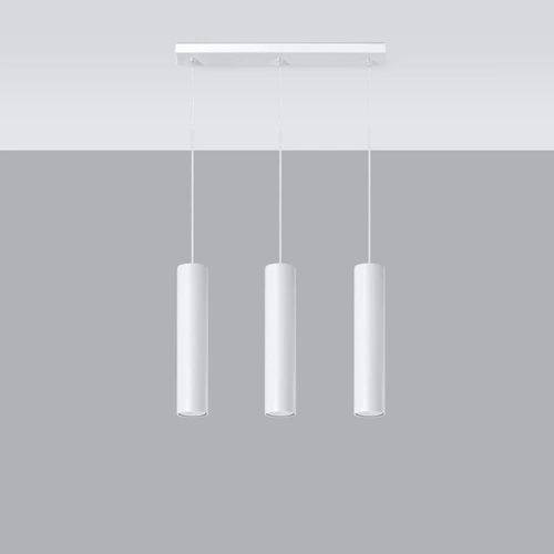 Lampa wisząca LAGOS 3L biały