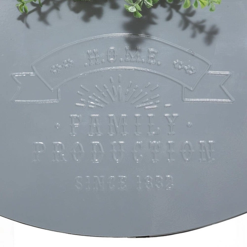 Doniczka ścienna metalowa Atmosphera rustykalna dekoracja do salonu z sukulentami 44 cm