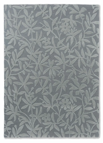 Dywan do salonu Cleavers Laura Ashley szary wełniany nowoczesny 170x240 miękki ręcznie tkany