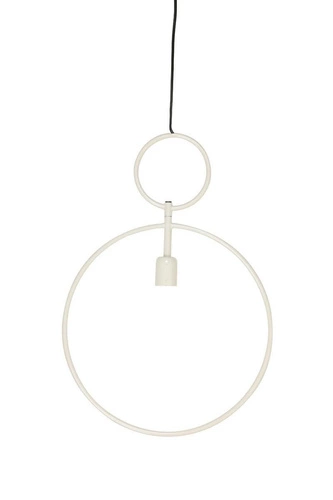 Lampa wisząca Dorina matt white
