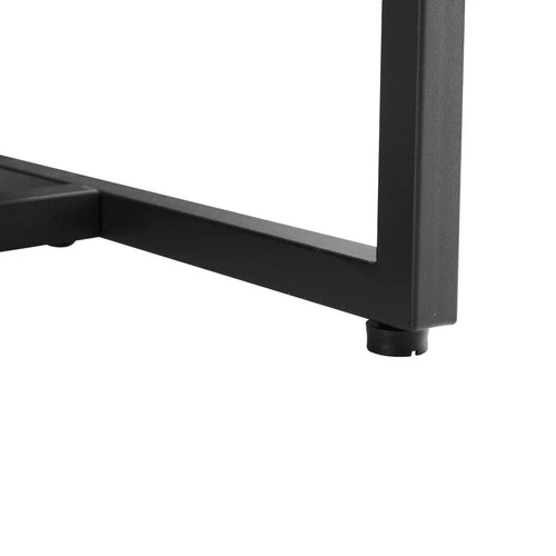 Szafka RTV Clar 160 cm nowoczesna drewniana stojąca do salonu dąb czarna Intesi