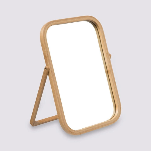 Lustro stojące boho 5five simply smart bambusowe do sypialni lub łazienki 39 cm