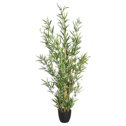 Sztuczny bambus 120cm w donicy czarnej