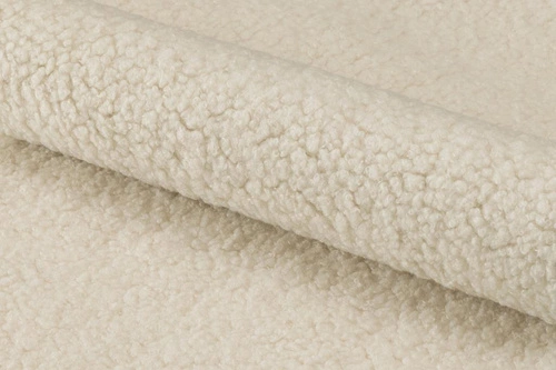 Fotel muszelka Center beżowy nowoczesny tapicerowany do salonu i sypialni na metalowych nogach