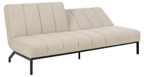 Sofa rozkładana Caix beżowa nowoczesna z funkcją spania do salonu Actona 198 cm