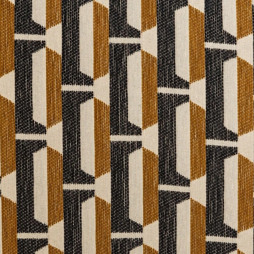 Fotel wypoczynkowy Chiara z podnóżkiem brązowy tapicerowany do salonu retro z podłokietnikami Atmosphera