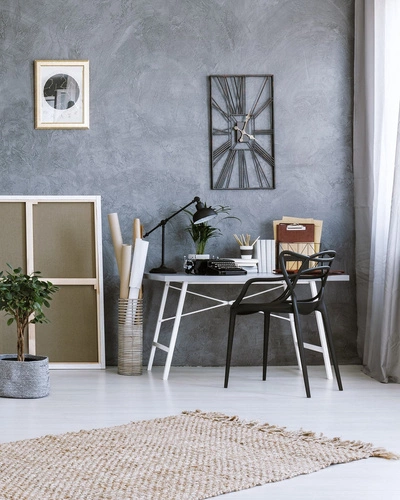 Krzesło Lexi czarne inspirowane Master chair nowoczesne do jadalni z tworzywa sztaplowane