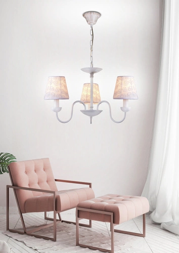 Lampa wisząca Lori 3x40W E14 biały