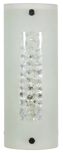 Plafon sufitowy Abrego nowoczesny transparentny 24 cm do salonu, sypialni i przedpokoju