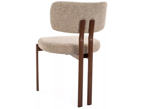 Krzesło Montico tapicerowane beżowe do jadalni i salonu nowoczesne