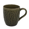 Kubek ceramiczny Noyer 330 ml zielony glamour do kawy i herbaty Intesi