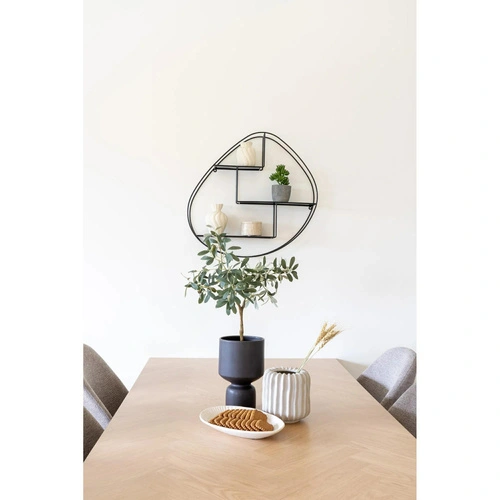 Doniczka/osłonka ceramiczna Kielich  czarna