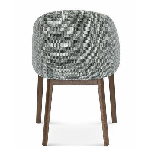Krzesło tapicerowane Fameg Pop do jadalni i salonu nowoczesne buk personalizowane kubełkowe