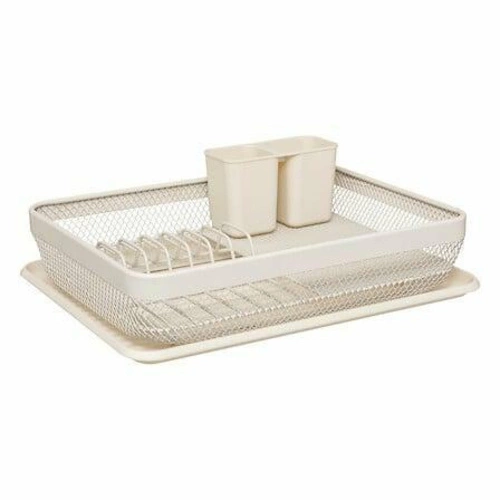 Ociekacz do naczyń Mayaj metalowy beżowy na blat nowoczesny 5five simply smart 43 cm