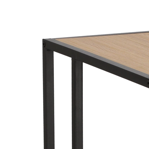 Stolik kawowy Oxford prostokątny nowoczesny dębowy z półką do salonu Intesi