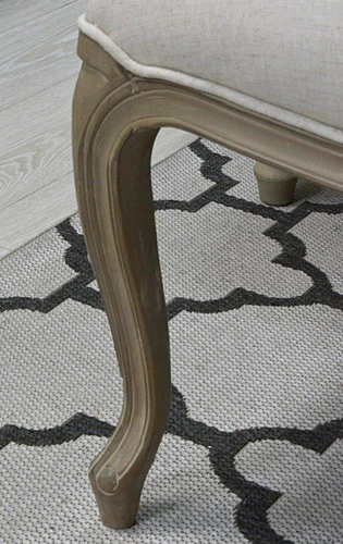 Ławka Cygne bielona/ beżowa