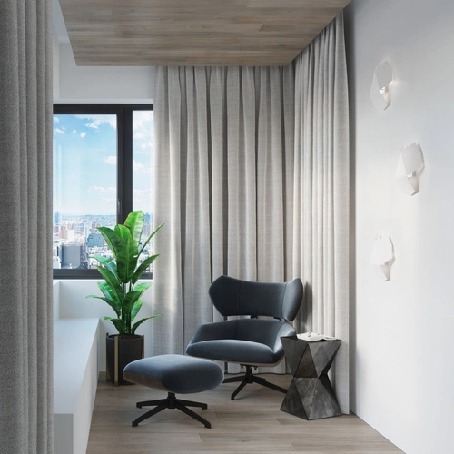 Nowoczesny biały kinkiet ścienny metalowy TRE Sollux do salonu sypialni lub nad lustro 30 cm