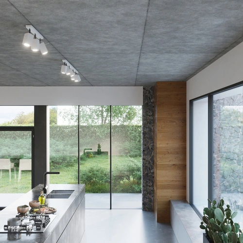 Kinkiet ścienny MERIDA biały nowoczesny metalowy regulowany do salonu i sypialni Sollux