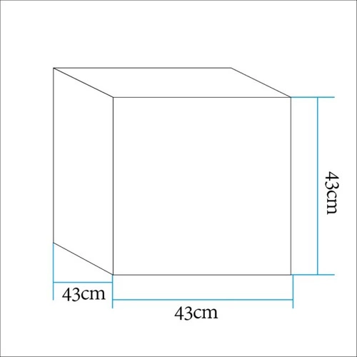 Lampa ogrodowa CUBIC L LED RGBW 16  kolorów 43 cm
