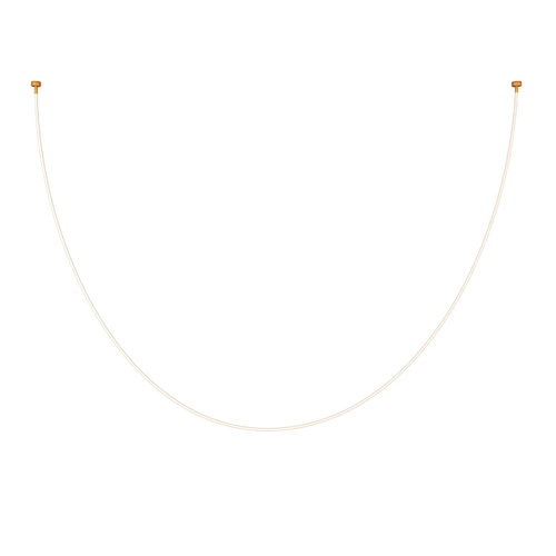 Lampa wisząca LED SNAKE elastyczna biała 400 cm nowoczesna do salonu i jadalni