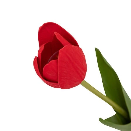 Sztuczny tulipan czerwony Atmosphera realistyczny kwiat do wazonu jak żywy 48 cm