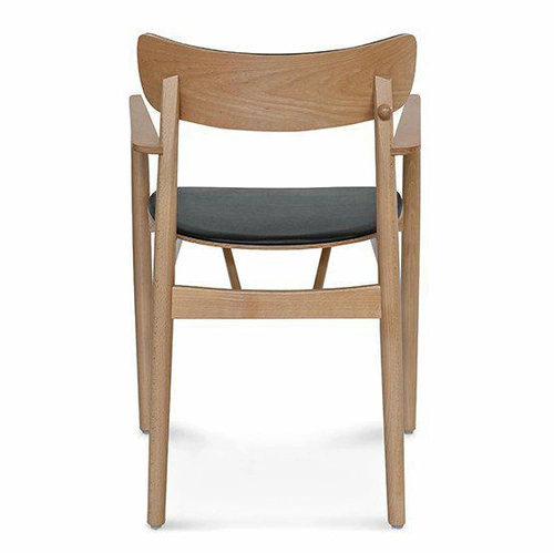 Krzesło drewniane Fameg Nopp z podłokietnikami do jadalni i salonu personalizowane