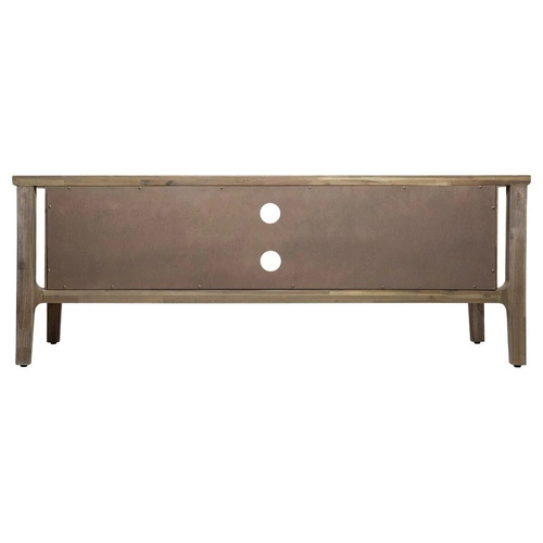 Szafka RTV drewniana Banila Atmosphera 150 cm do salonu rustykalna akacja stojąca