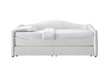 Łóżko Elbert 90 cm kremowy