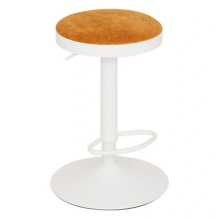 Hoker Ilsa do kuchni musztardowy regulowany obrotowy bez oparcia