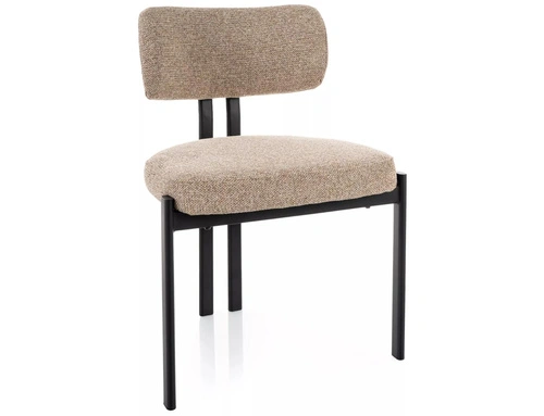 Krzesło Montico beżowe tapicerowane do jadalni i salonu nowoczesne