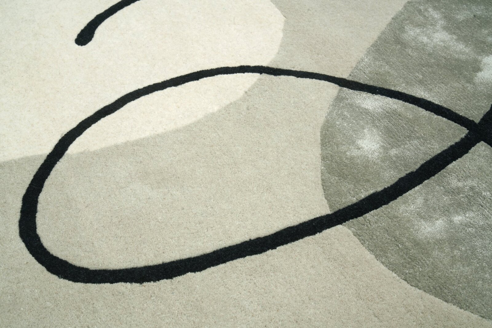 Dywan nowoczesny Leia Beige 200x300 cm wełniany do salonu i sypialni ręcznie tkany Carpet Decor