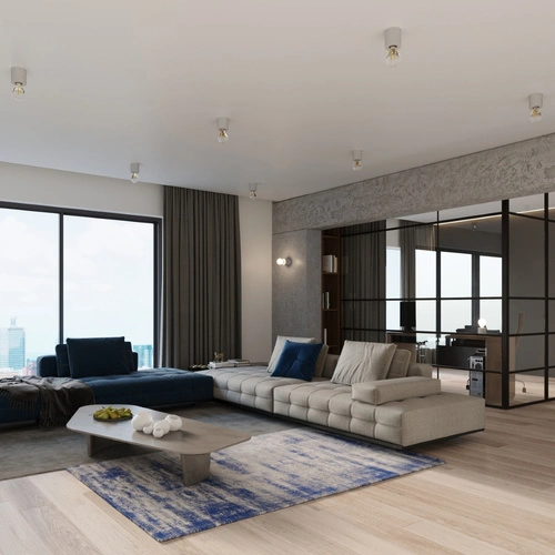 Salgado nowoczesna lampka biurkowa betonowa szara do biura i sypialni Sollux Lighting