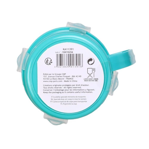 Kubek na zupę 630ml niebieski