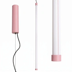 Lampa wisząca TRANG 100 różowa LED nad wyspę regulowana 4000K
