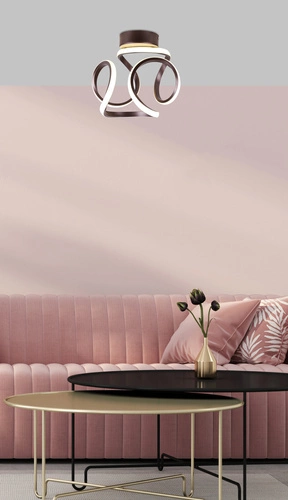 Kinkiet Douglas 11W LED brązowy 4000K