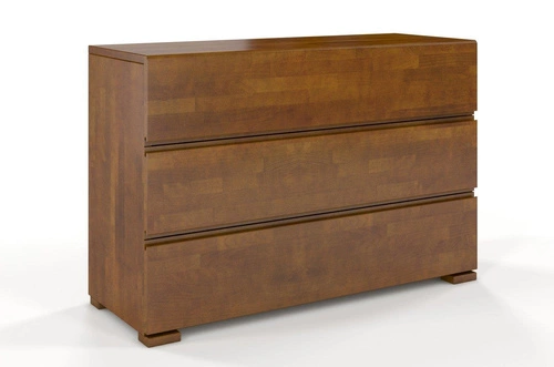Komoda bukowa z szufladami SKANDICA Vestre 120 cm skandynawska do salonu lub sypialni