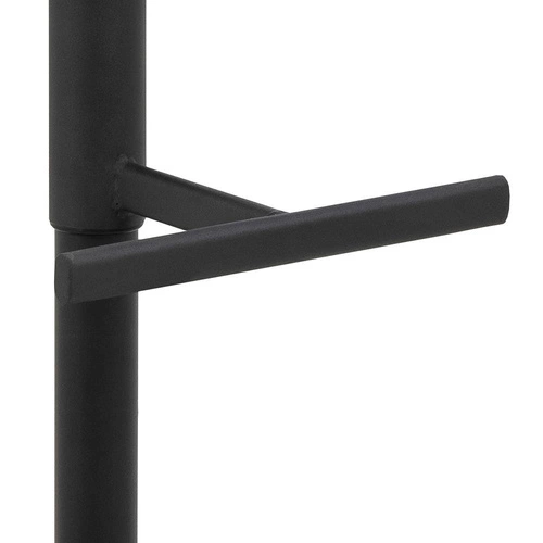 Hoker Adisa szary nowoczesny z oparciem obrotowy regulowany do kuchni i wyspy Actona