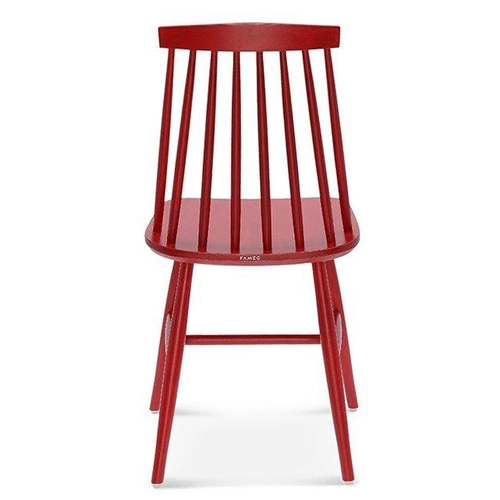 Krzesło drewniane Fameg A-5910 personalizowane do jadalni lub kuchni w stylu retro
