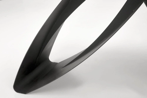 Stół rozkładany Margareth czarny marmur 180-260 cm do jadalni nowoczesny industrialny Intesi