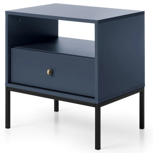 Zestaw mebli do sypialni Evora granatowa