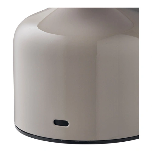 Lampka nocna Aulla szara LED bezprzewodowa na biurko i do sypialni