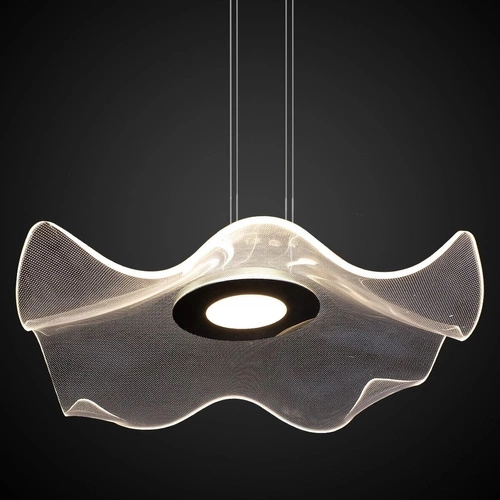 Lampa wisząca Velo no.2 złota LED nowoczesna do salonu i jadalni regulowana 50 cm