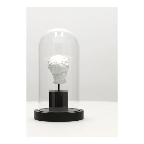 Figurka dekoracyjna Dawid pod szkłem Atmosphera glamour do salonu i sypialni na prezent