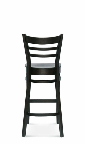 Hoker tapicerowany z oparciem Fameg Bistro.2 personalizowany skandynawski do kuchni 76 cm